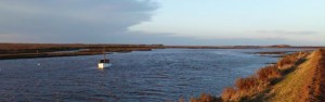 High tide, Burnham Overy Staithe